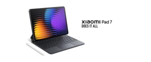 Xiaomi Pad 7 with keypad